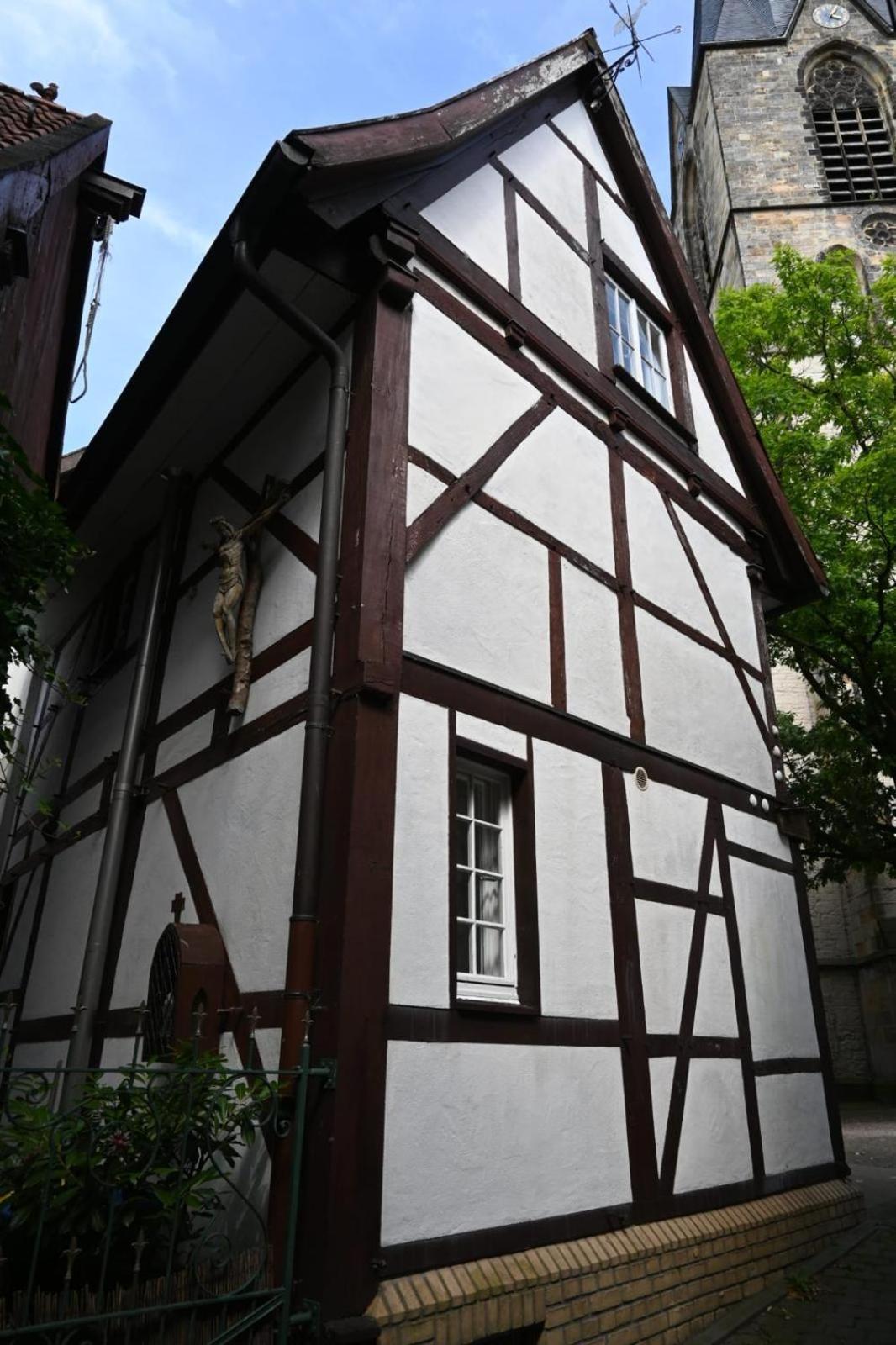 Villa Gemuetliches Fachwerkhaus Werne Esterno foto